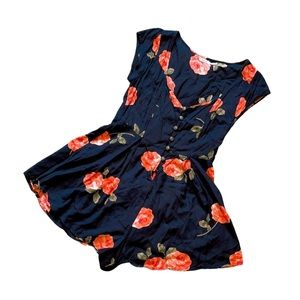 Urban Outfitters Rosy Romper Sz Small